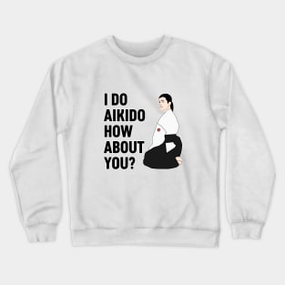 Aikido Girl Crewneck Sweatshirt